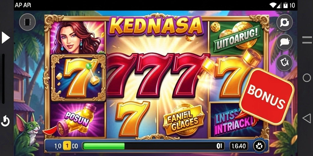 Tampilan awal yang penuh warna dan menarik.