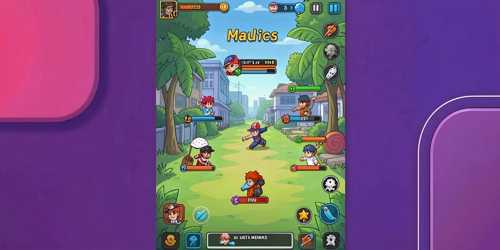 Tangkapan layar menampilkan gameplay yang menarik dan penuh warna.