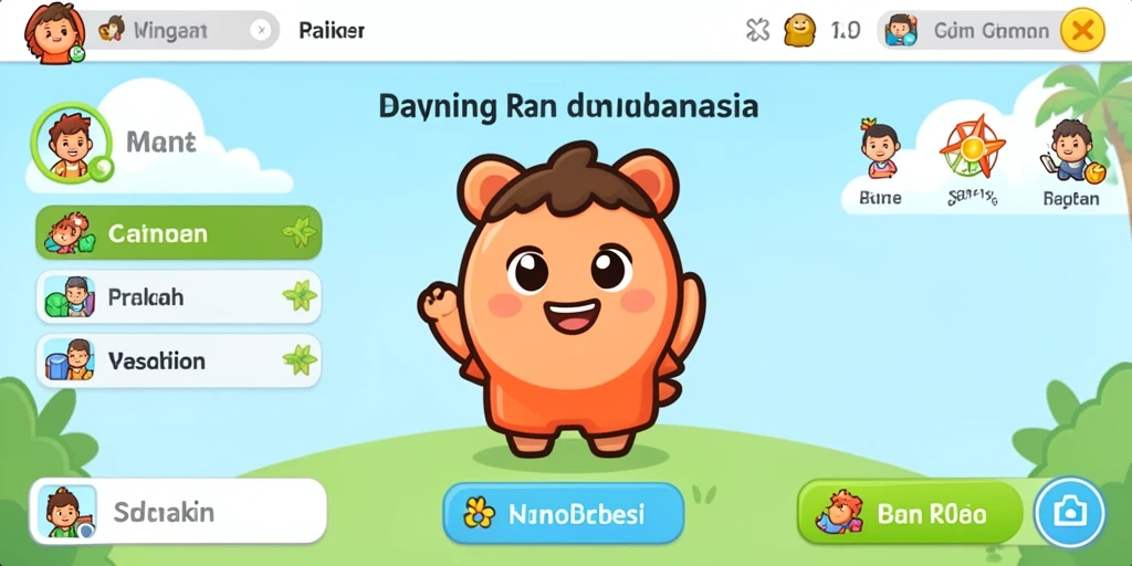 Tampilan antarmuka yang ramah pengguna.