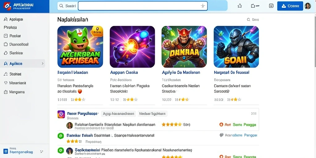 Tampilan antarmuka yang menarik dan user-friendly.