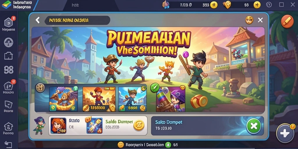 Tampilan antarmuka yang sederhana dan menarik.