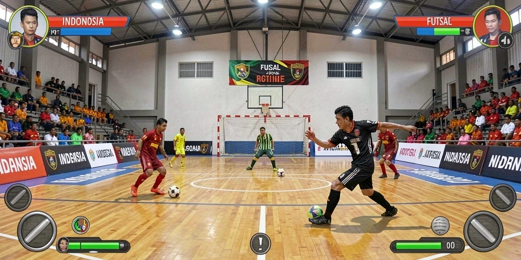 Tampilan awal yang menarik dan interaktif.