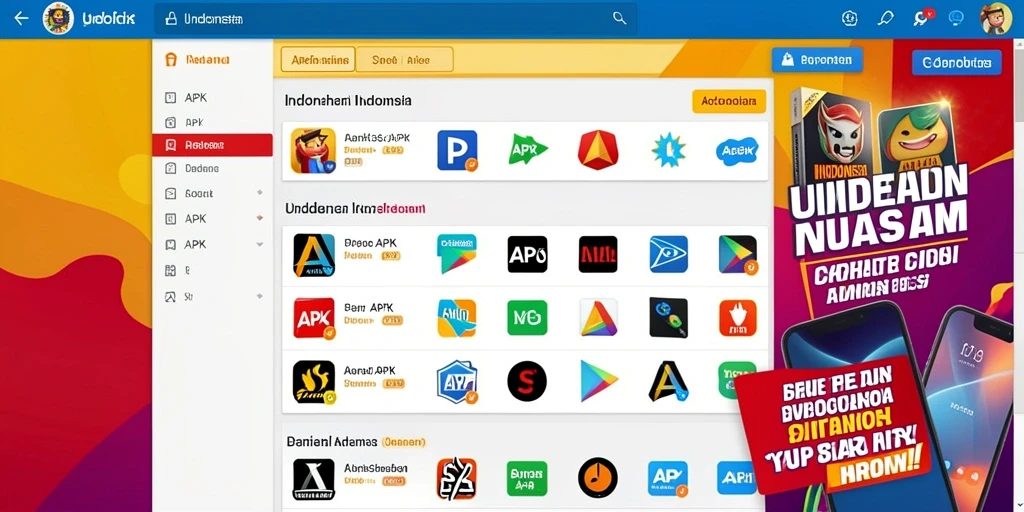 Tampilan antarmuka permainan yang menawan dan intuitif.
